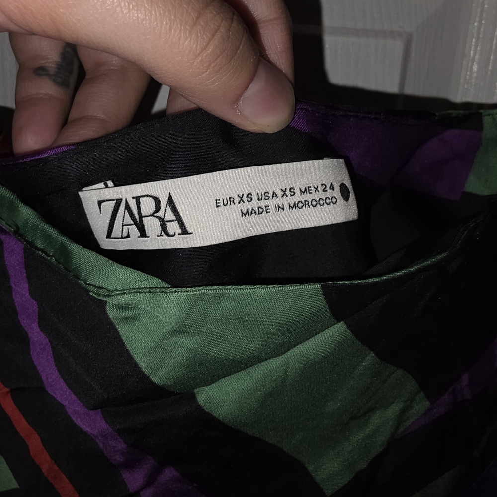 Zara Multicolor Maxi Skirt for Women - Picture 3 of 4
